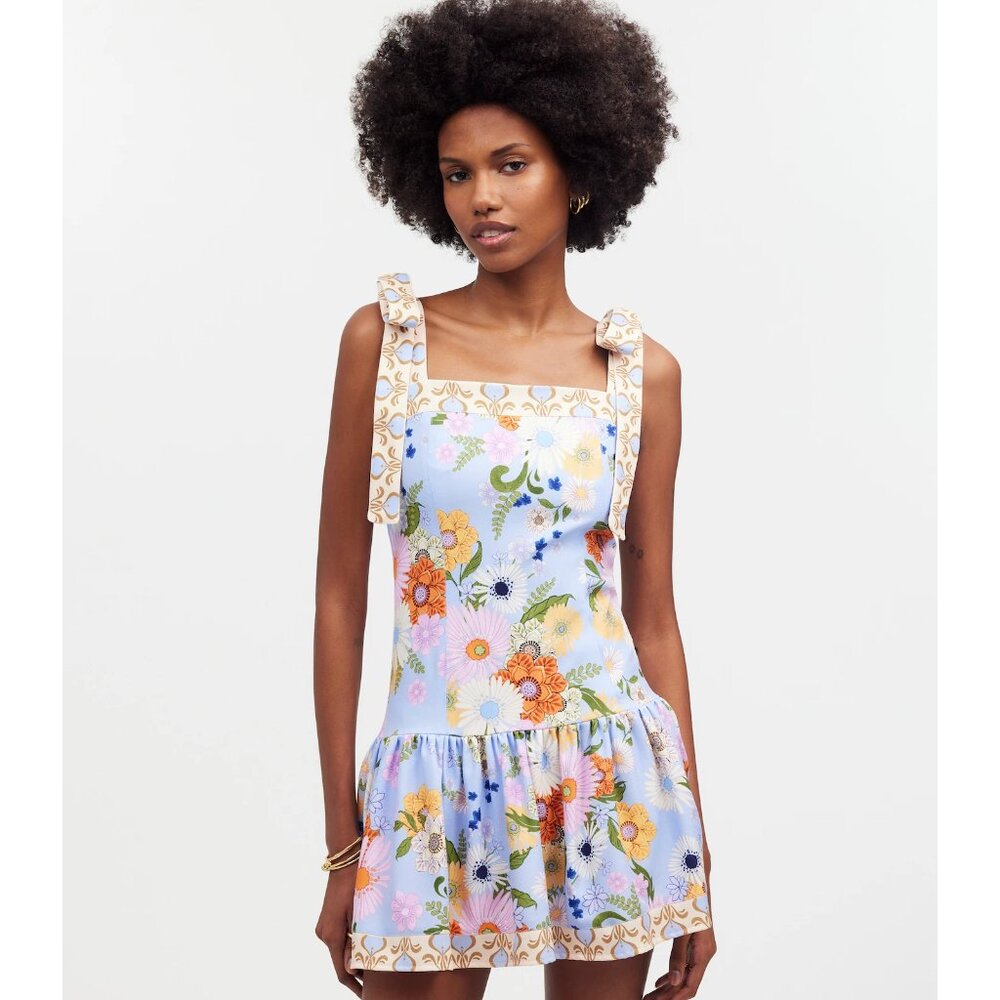 Agua Bendita Floral Mini Dress - Multicolor